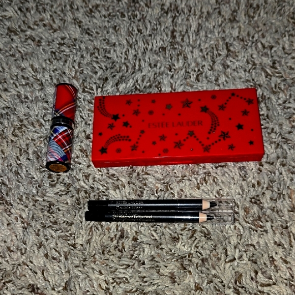 estee lauder red makeup case